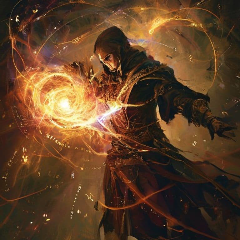 Wield Soul — fantasy spell effect illustration. Wield Soul is a 4th-level necromancy available to Anti-Paladin.