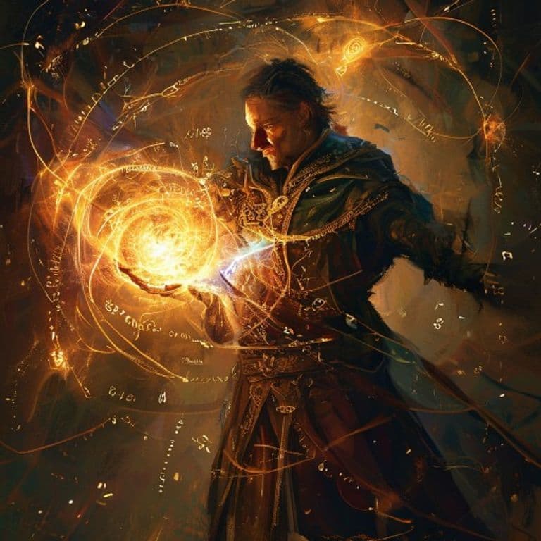 Iron Gut — fantasy spell effect illustration. Iron Gut is a 3rd-level transmutation available to Bard, Cleric, Sorceror, Wizard.