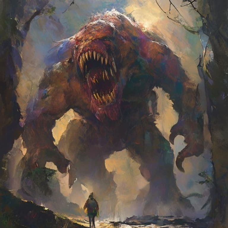 Chuhaister — fantasy monster illustration
