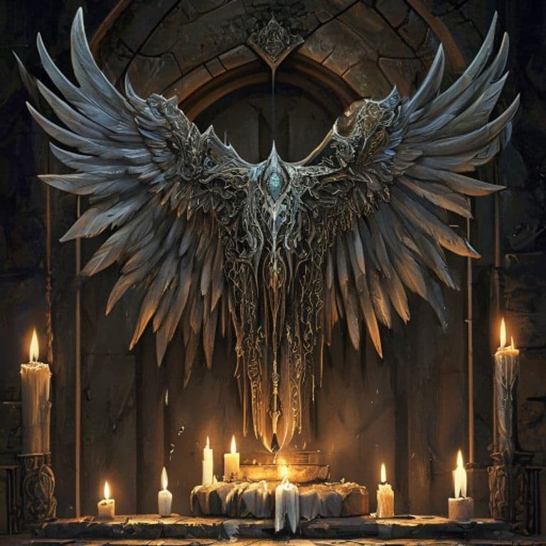 Cloak of Wicked Wings — fantasy item illustration. Cloak of Wicked Wings is a magic item (wondrous item) of uncommon rarity.
