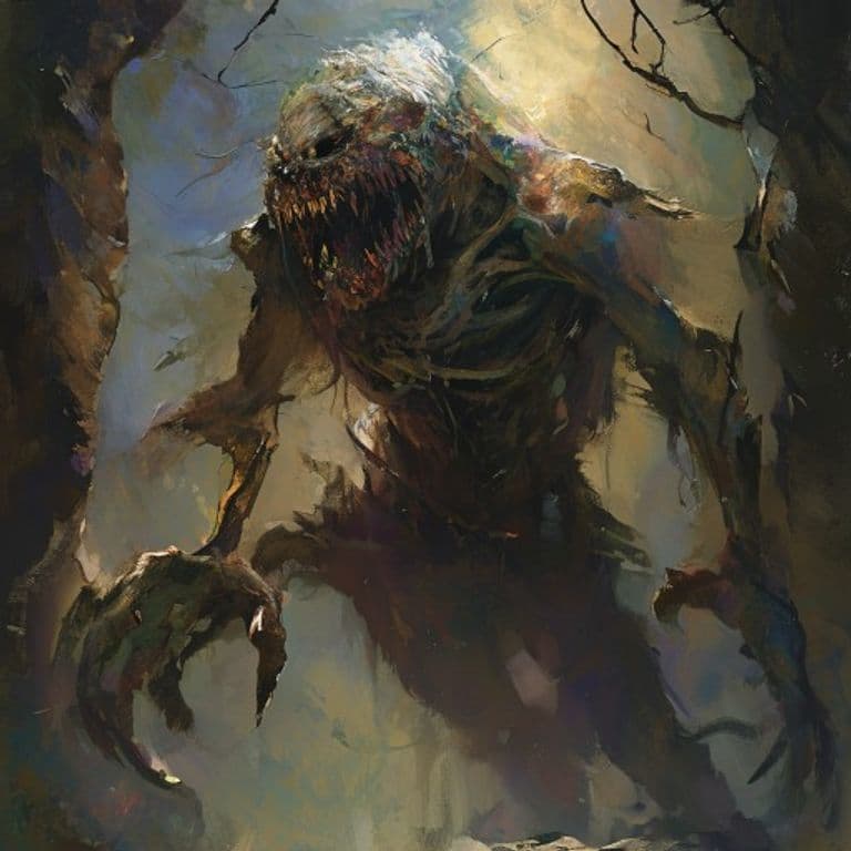 Wight — fantasy monster illustration