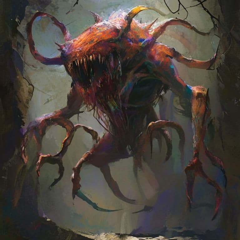 Nalusa Falaya — fantasy monster illustration
