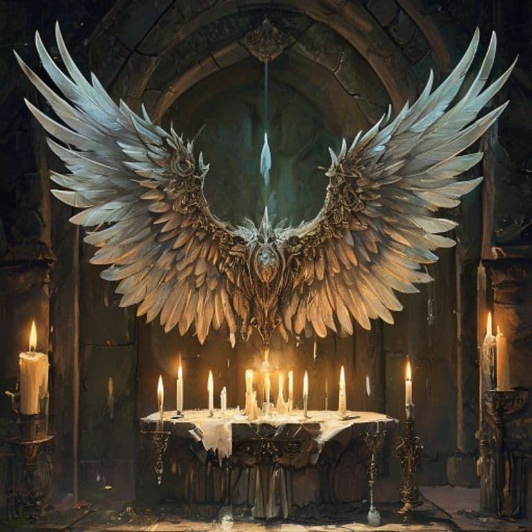 Wings of Flying — fantasy item illustration. Wings of Flying is a magic item (wondrous item) of rare rarity.