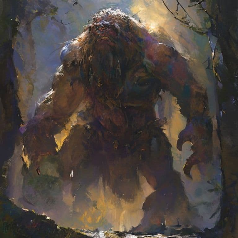 Jotun — fantasy monster illustration