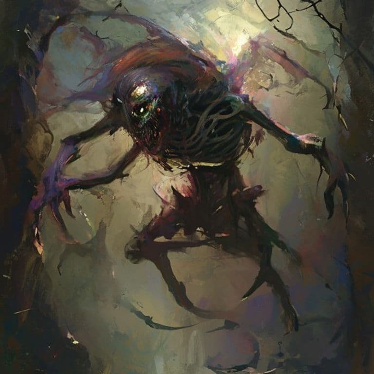 Deathwisp — fantasy monster illustration