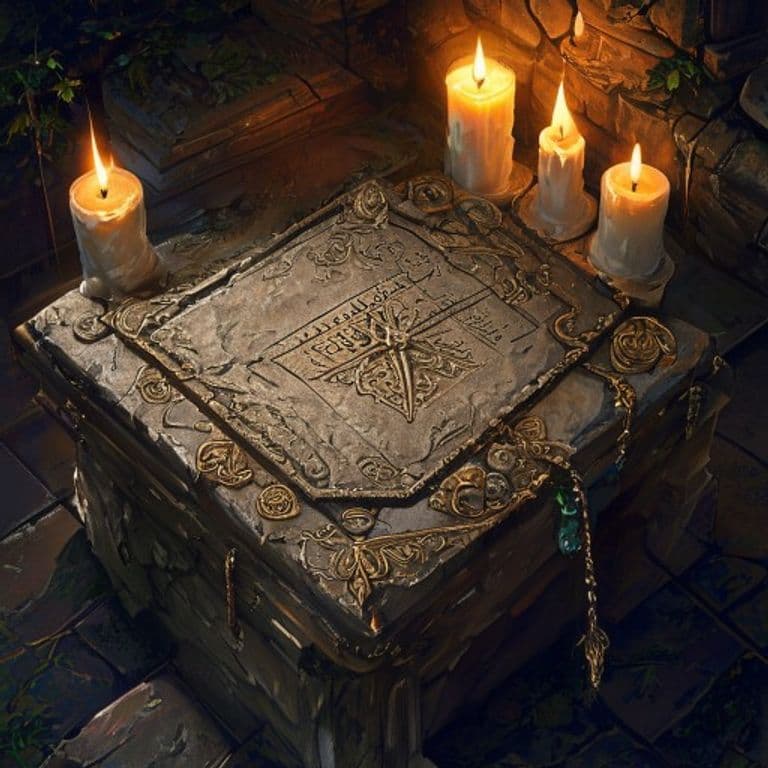 Crafter’s Codex — fantasy item illustration. Crafter’s Codex is a magic item (wondrous item) of artifact rarity.