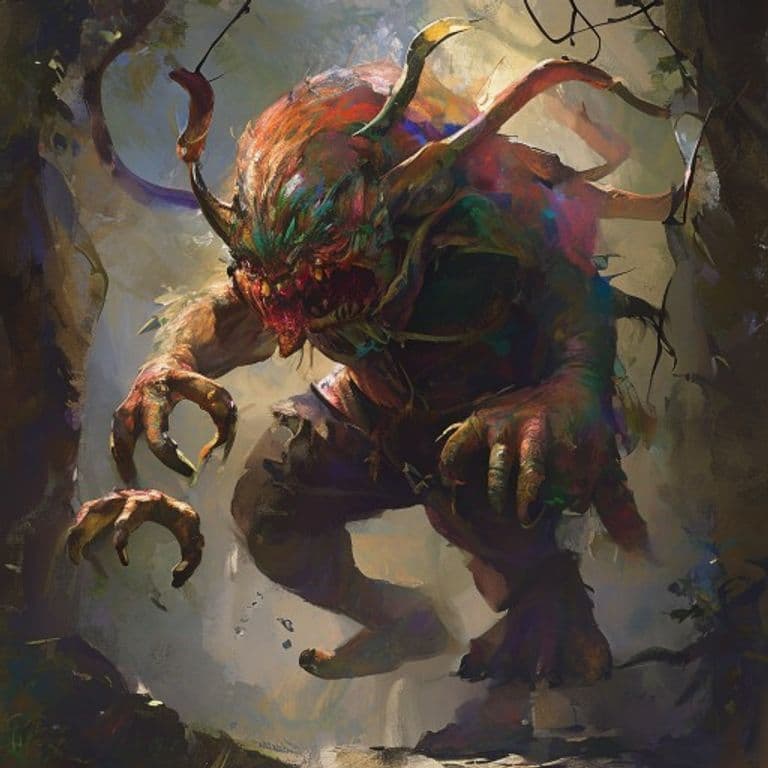 Kappa — fantasy monster illustration