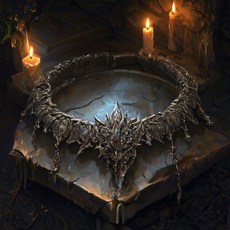 Collar of Beast Armor — fantasy item illustration. Collar of Beast Armor is a magic item (wondrous item) of uncommon rarity.