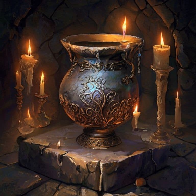 Soul Jug — fantasy item illustration. Soul Jug is a magic item (wondrous item) of very rare rarity.