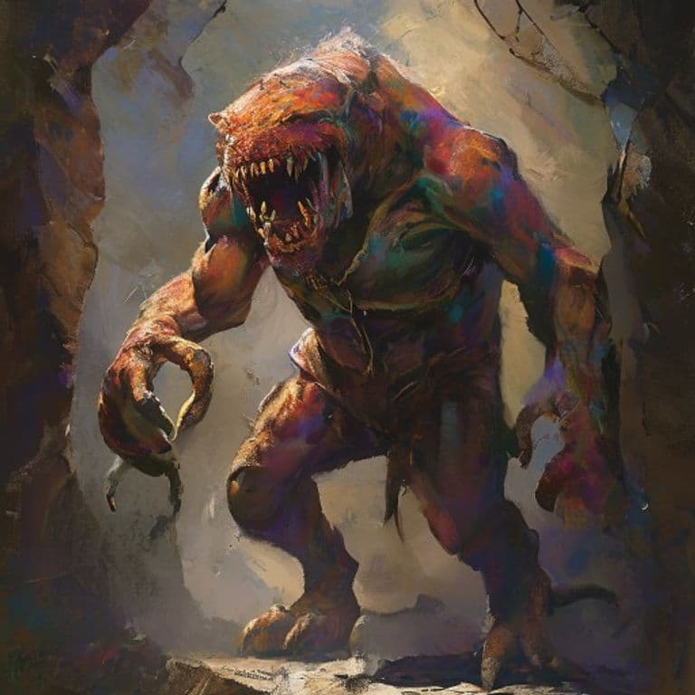 Yobbo — fantasy monster illustration