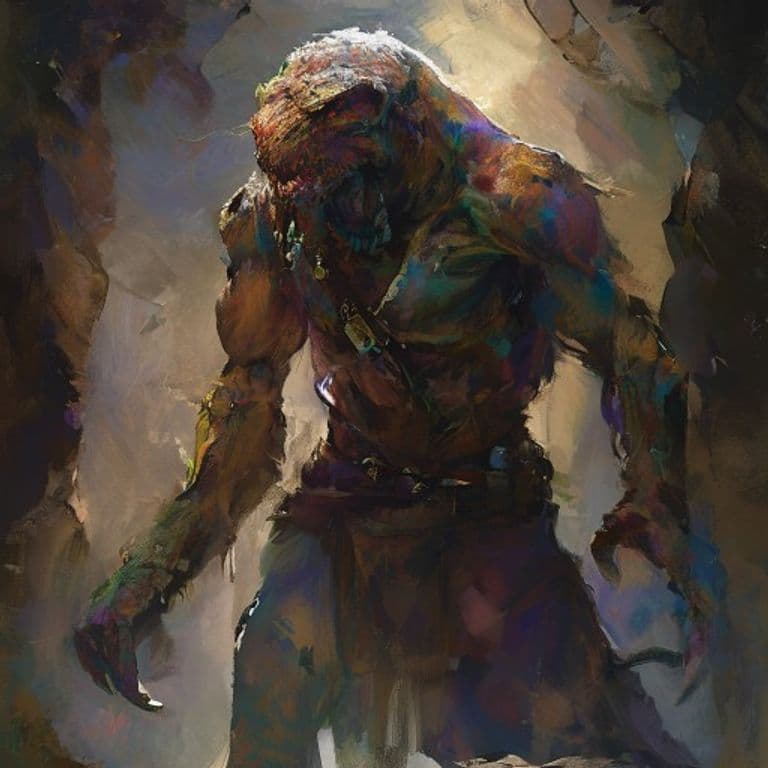 Veteran — fantasy monster illustration