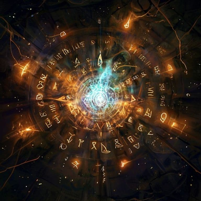 Lair Sense — fantasy spell effect illustration