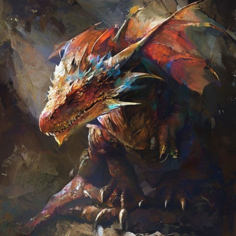 Jaculus — fantasy monster illustration