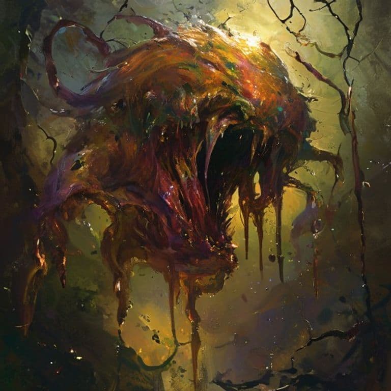 Corrupting Ooze — fantasy monster illustration