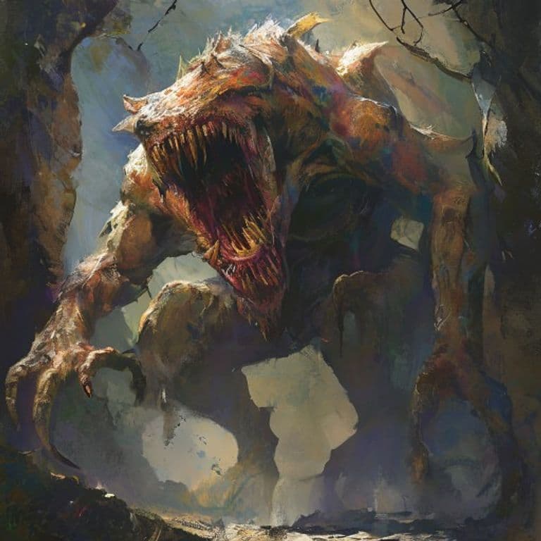 Millitaur — fantasy monster illustration