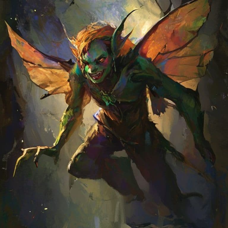 Nichny — fantasy monster illustration