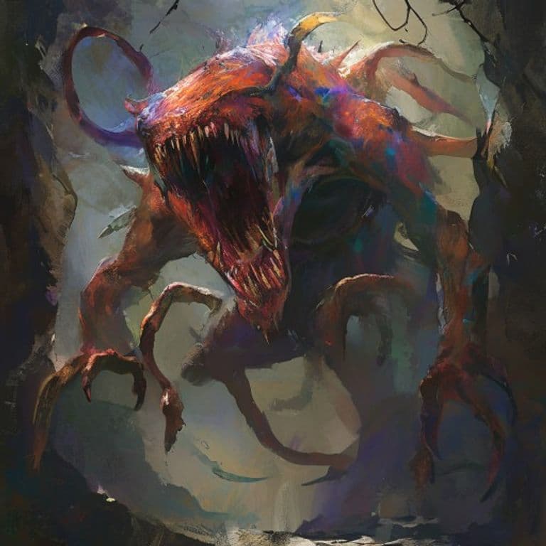 Khalkos — fantasy monster illustration