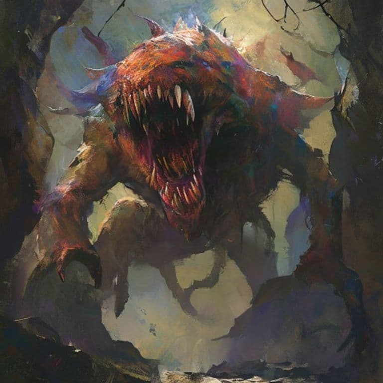 Murgrik — fantasy monster illustration