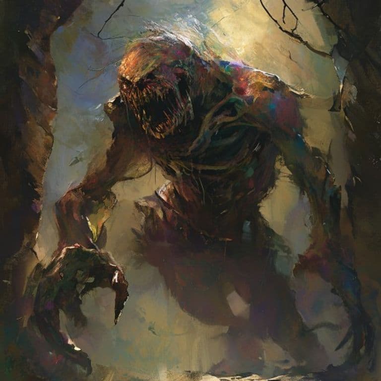 Edimmu — fantasy monster illustration