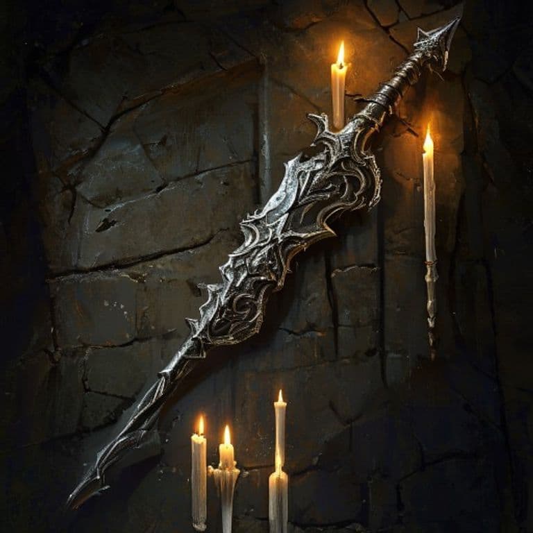 Stinger — fantasy item illustration. Stinger is a magic item (weapon) of rare rarity.