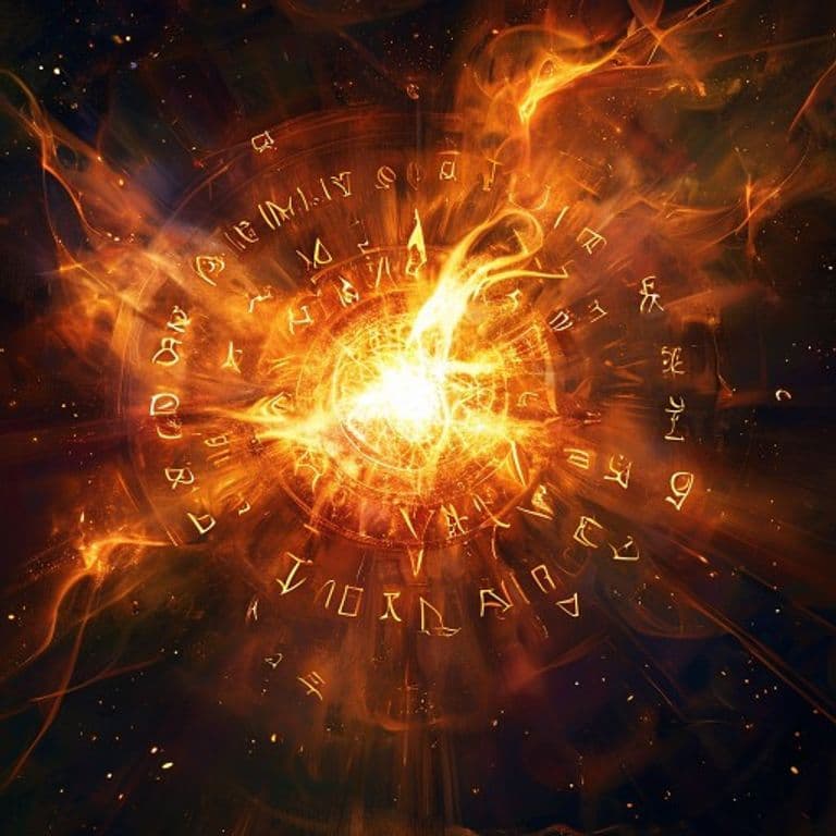 Summon Star — fantasy spell effect illustration. Summon Star is a 8th-level conjuration.