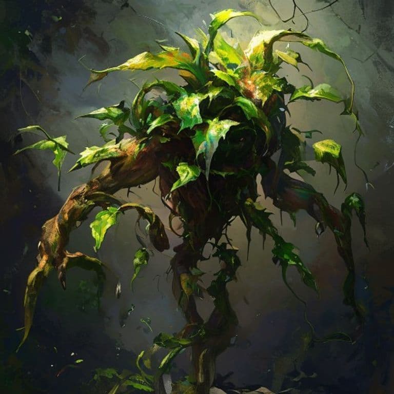 Chaos Creeper — fantasy monster illustration