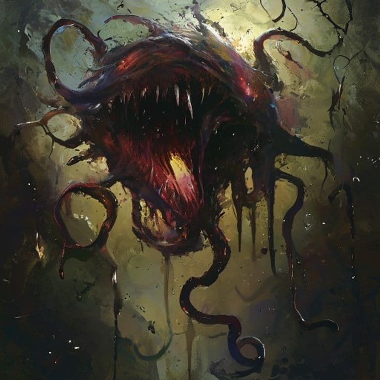 Shadow Ooze — fantasy monster illustration