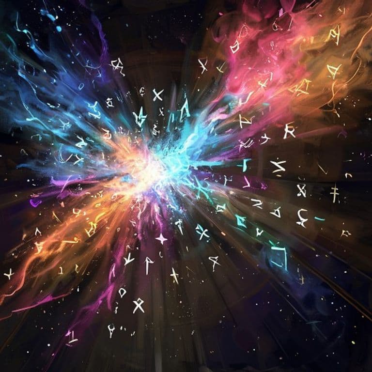 Color Spray — fantasy spell effect illustration. Color Spray is a 1st-level illusion available to Sorcerer, Wizard.