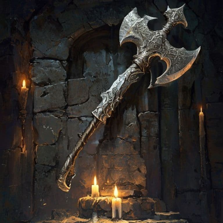 Giant Slayer — fantasy item illustration