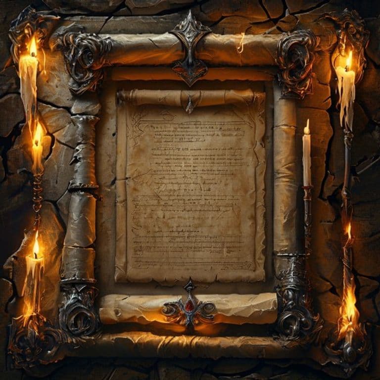 Spell Scroll — fantasy item illustration. Spell Scroll is a magic item (scroll) of varies rarity.