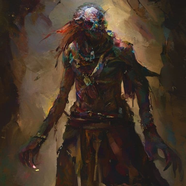 Cultist, Fanatic — fantasy monster illustration