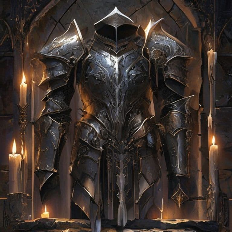 Slick Cuirass — fantasy item illustration. Slick Cuirass is a magic item (armor) of common rarity.