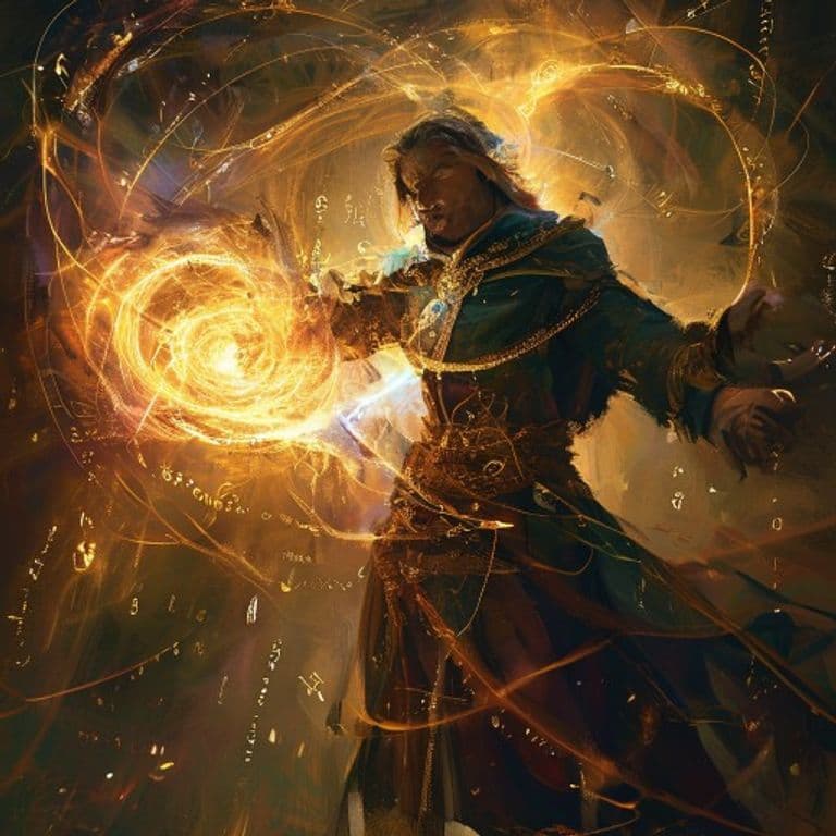 Guardian of Faith — fantasy spell effect illustration. Guardian of Faith is a 4th-level conjuration available to Cleric.