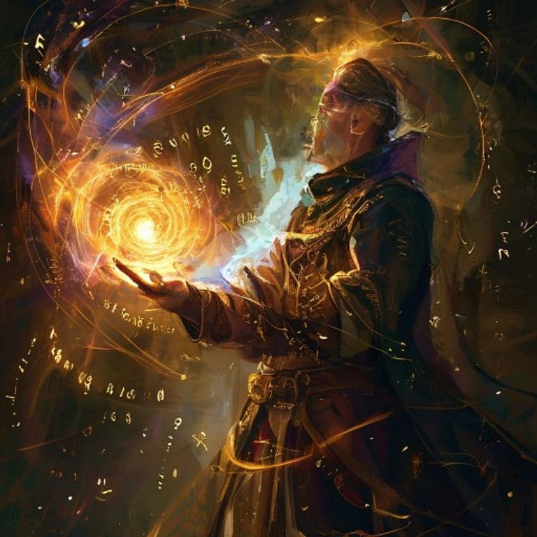 Suggestion — fantasy spell effect illustration. Suggestion is a 2nd-level enchantment available to Bard, Cleric, Sorcerer, Warlock, Wizard.