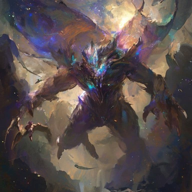 Aatxe — fantasy monster illustration