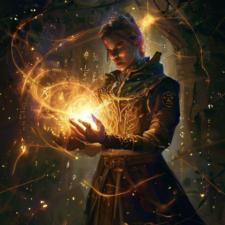 Enthrall — fantasy spell effect illustration. Enthrall is a 2nd-level enchantment available to Bard, Warlock.