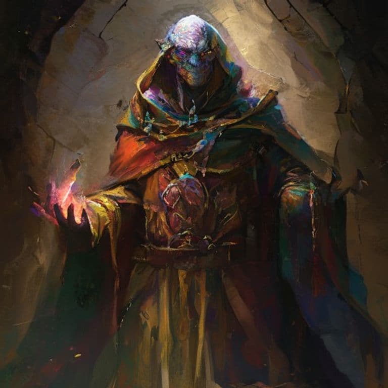 Archmage — fantasy monster illustration