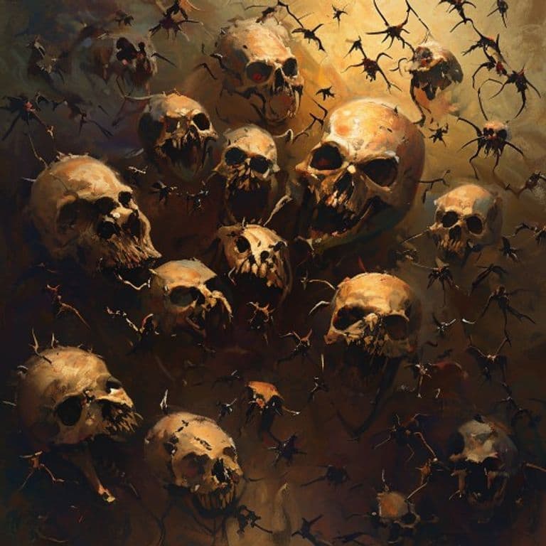 Bone Collective — fantasy monster illustration