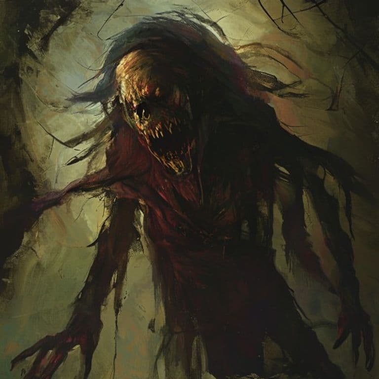 Banshee — fantasy monster illustration