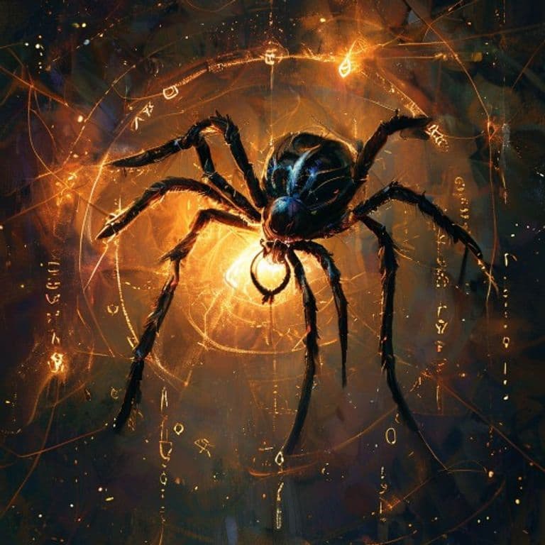 Spider Climb — fantasy spell effect illustration. Spider Climb is a 2nd-level transmutation available to Druid, Sorcerer, Warlock, Wizard.
