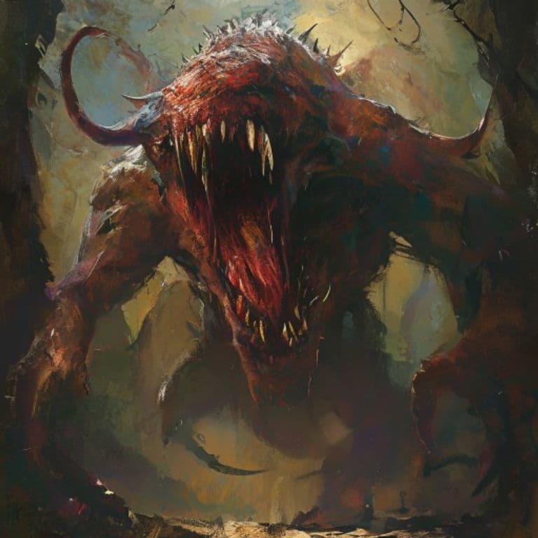 Zaratan — fantasy monster illustration. Zaratan is a gargantuan monstrosity (Challenge Rating 26).