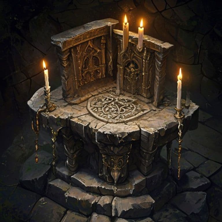 Instant Fortress — fantasy item illustration. Instant Fortress is a magic item (wondrous item) of rare rarity.