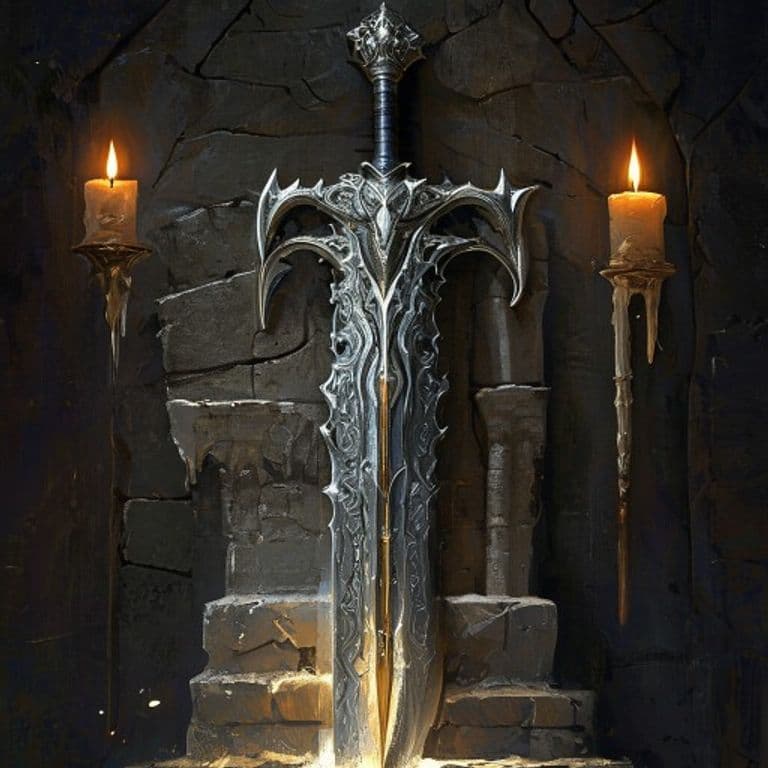 Defender — fantasy item illustration