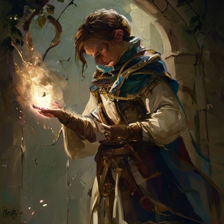 Physician — fantasy feat illustration. Physician is a feat.