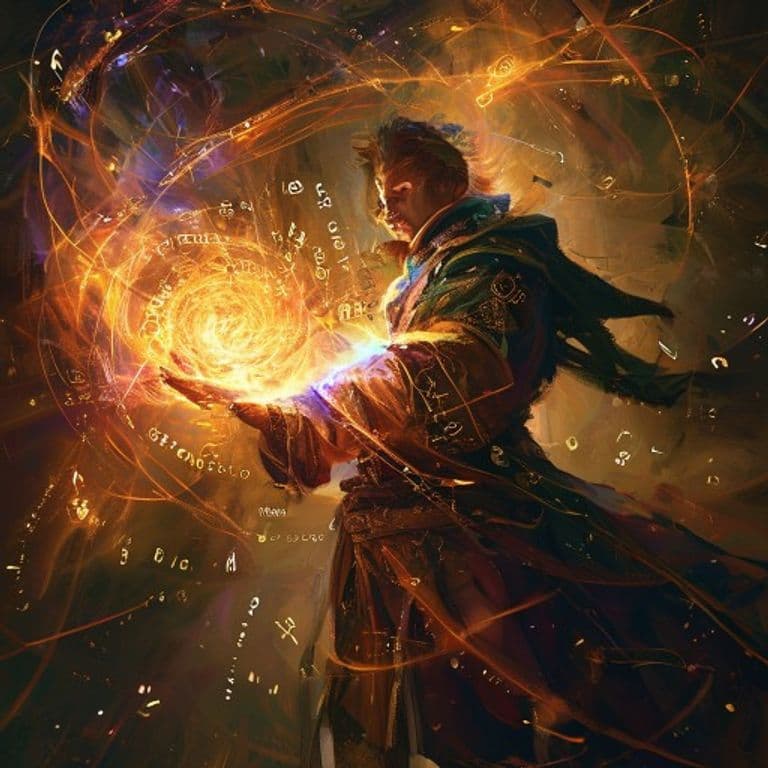 Chaotic Vitality — fantasy spell effect illustration. Chaotic Vitality is a 2nd-level conjuration available to Bard, Sorcerer, Wizard.