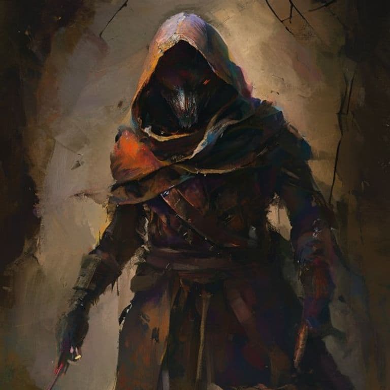 Npc: Infiltrator — fantasy monster illustration. Npc: Infiltrator is a medium humanoid (Challenge Rating 2).
