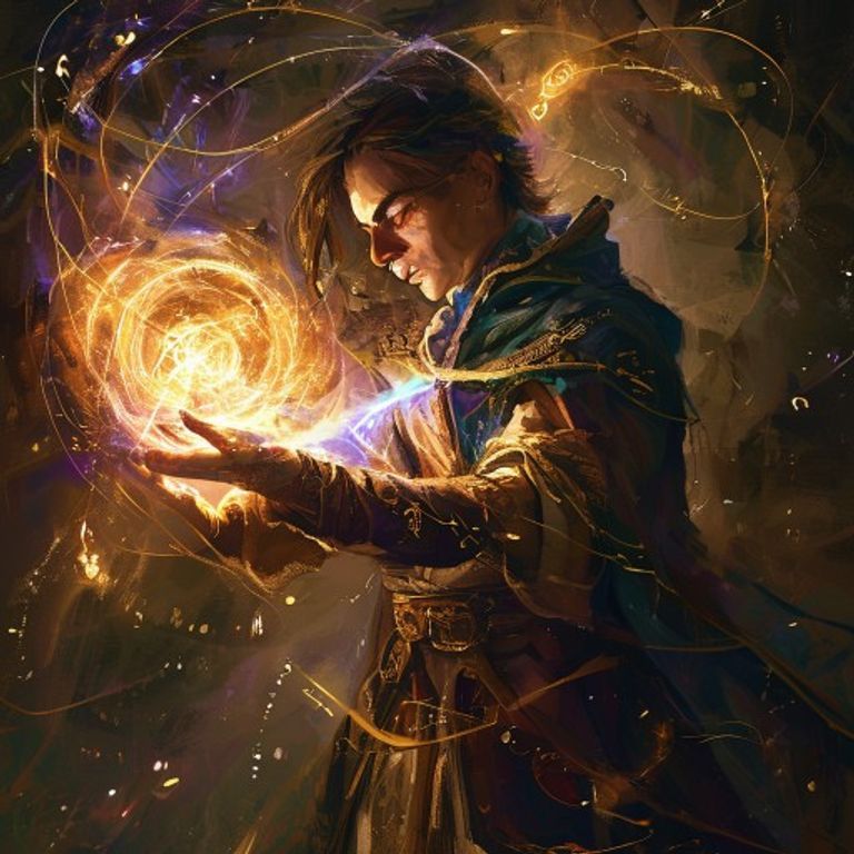 Spite — fantasy spell effect illustration. Spite is a 2nd-level abjuration available to Bard, Sorceror, Wizard.