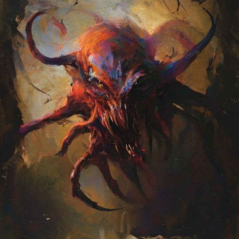 Quasit — fantasy monster illustration