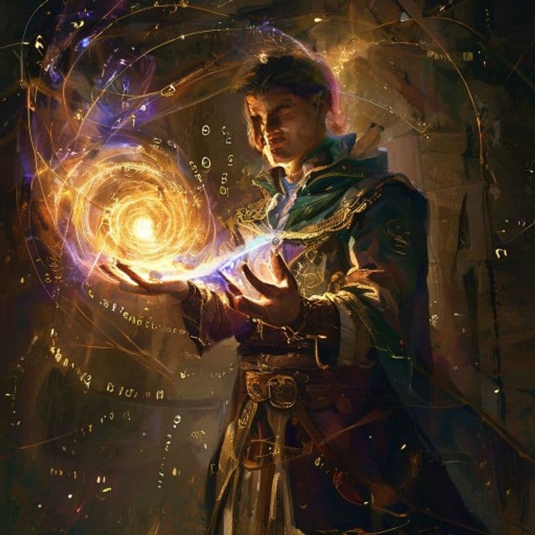 Detect Magic — fantasy spell effect illustration. Detect Magic is a 1st-level divination available to Bard, Cleric, Druid, Paladin, Ranger, Ritual Caster, Sorcerer, Wi…