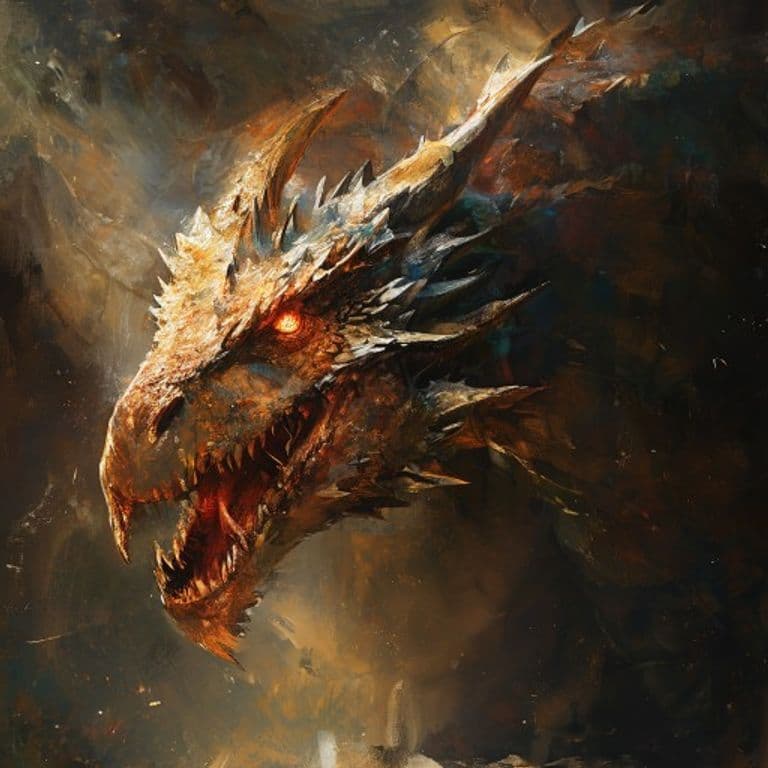 Ancient Light Dragon — fantasy monster illustration. Ancient Light Dragon is a gargantuan dragon (Challenge Rating 22).